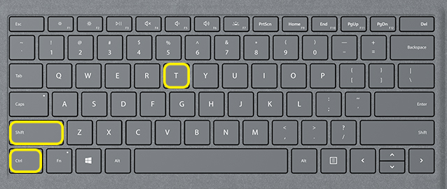 Useful Keyboard Shortcuts | KCTC