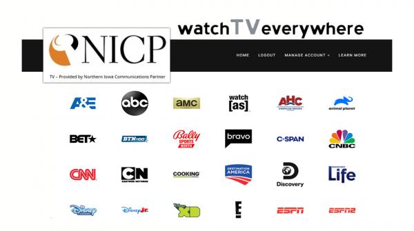 Available Channels with NICP WTVE
